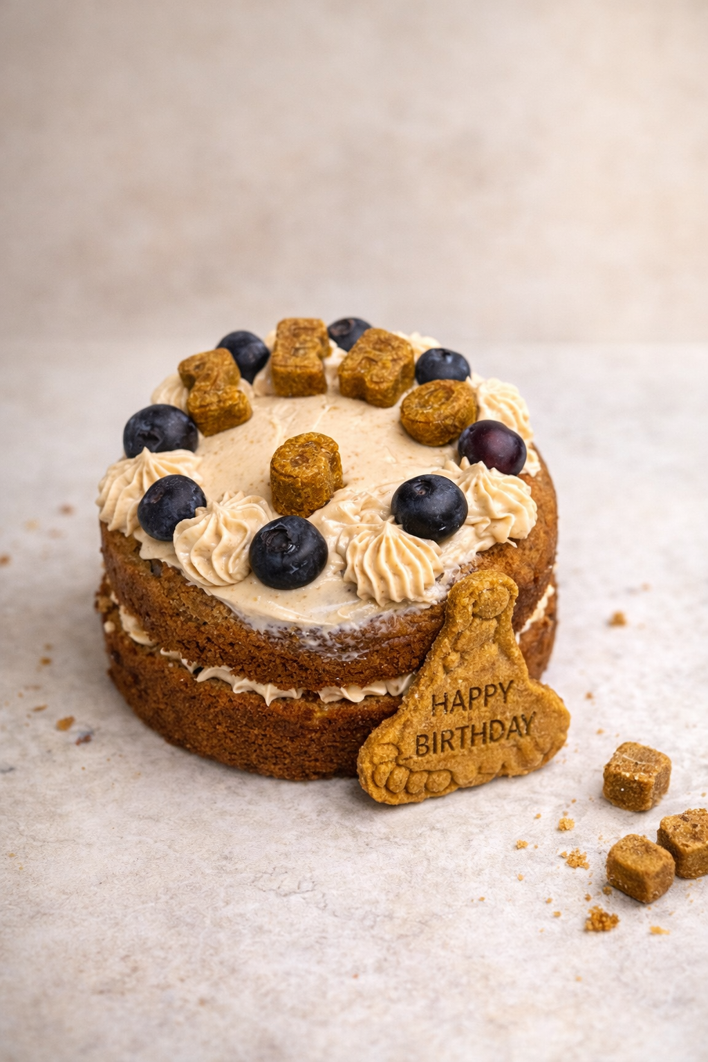 Doggy Birthday Cake
