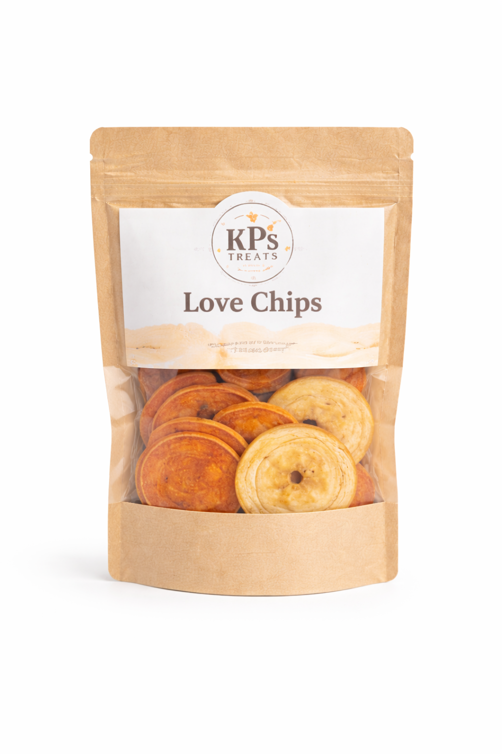 Dehydrated Love Chips - Fruits and Veggies - Dog Treats (4oz)