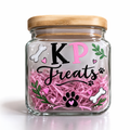 KP Treats Hand-Painted Treat Jar