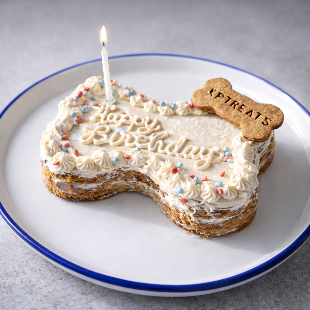 Doggy Birthday Cake