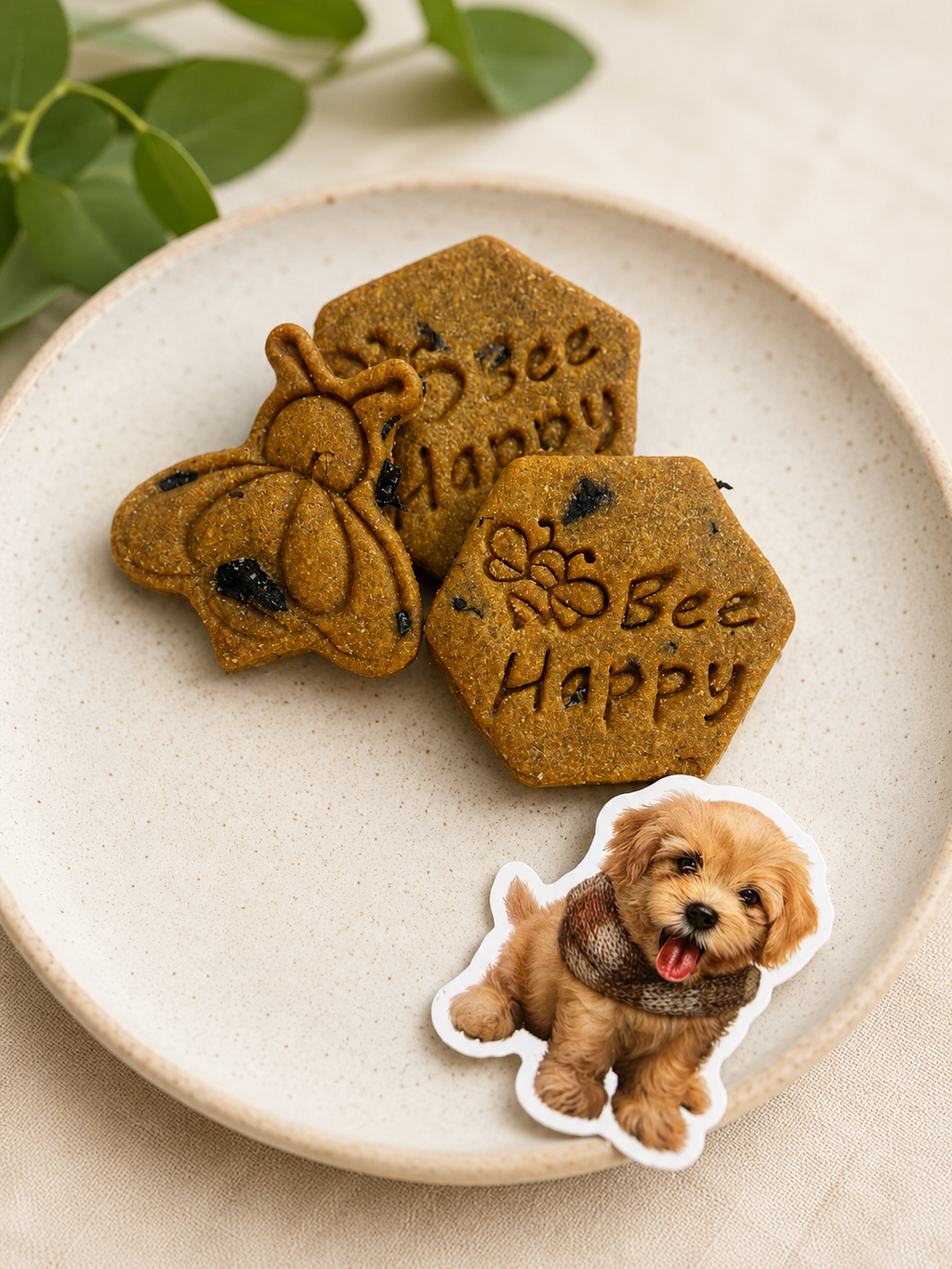 Baked Love Bites - Dog Treats (4oz)